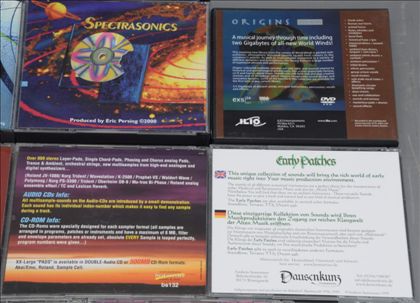 various-Large selection sample CD/DVD-ROMs